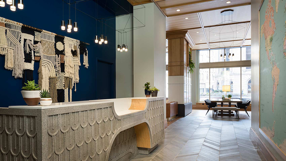 Front desk