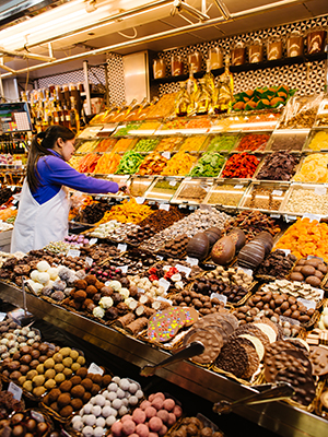 Market in Barcelona